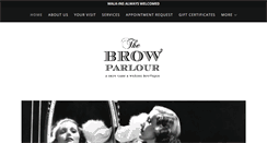 Desktop Screenshot of browparlour.com